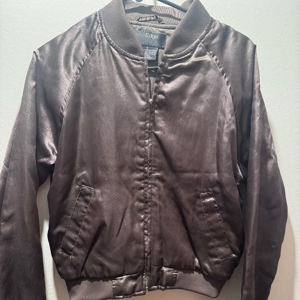 Olive taupe like bomber jacket